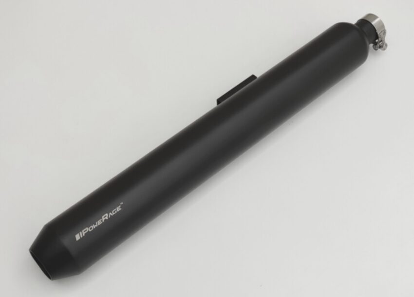 LONG TYPE BLACK FINISH EXHAUST