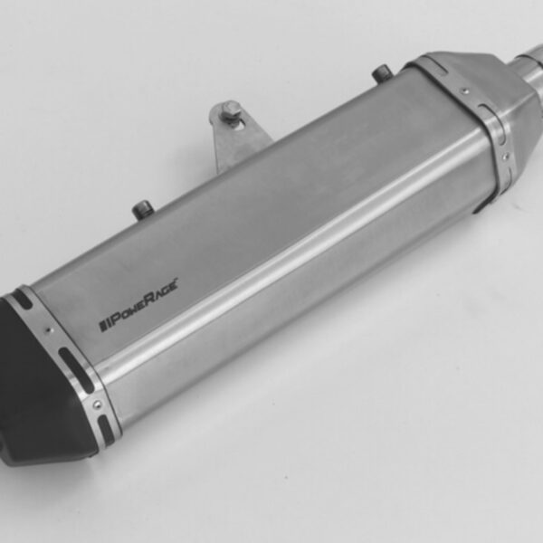 BRUSHED STEEL PERFORMANCE EXHAUST FOR HIMALAYAN