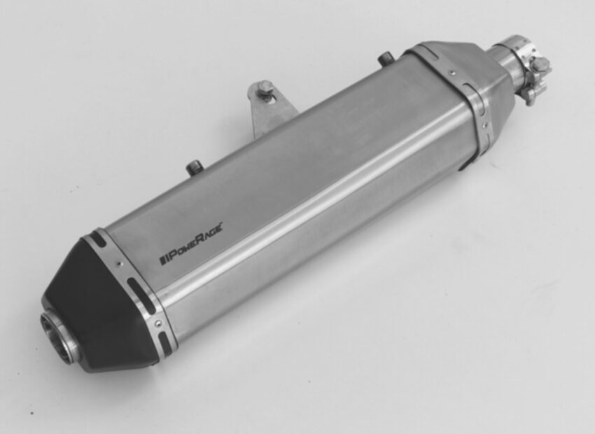 BRUSHED STEEL PERFORMANCE EXHAUST FOR HIMALAYAN