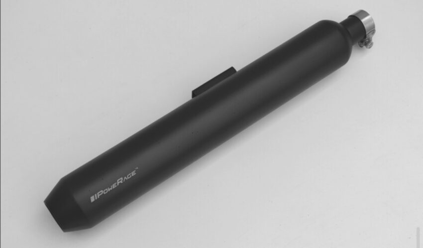 BLACK FINISH EXHAUST