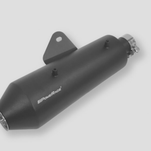 BLACK FINISH EXHAUST FOR HUNTER 350