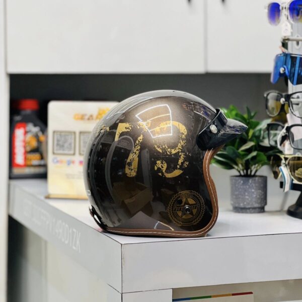 NIKKO JET HELMET – COPPER GOLD PRIME