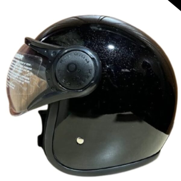 JETSTAR WITH VISOR BLACK