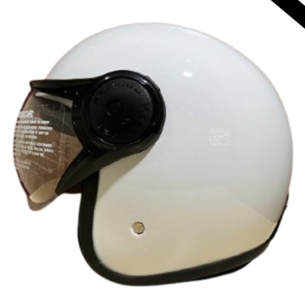 JETSTAR WITH VISOR WHITE