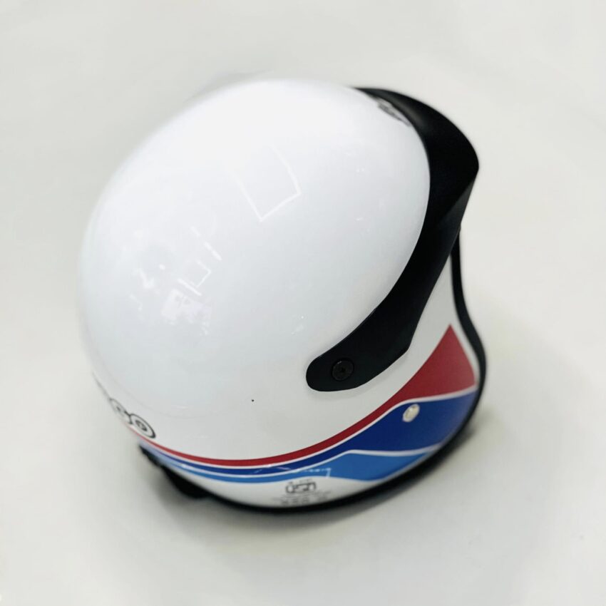 ERGO JET L STRIP GLOSSY WHITE RED - Image 5