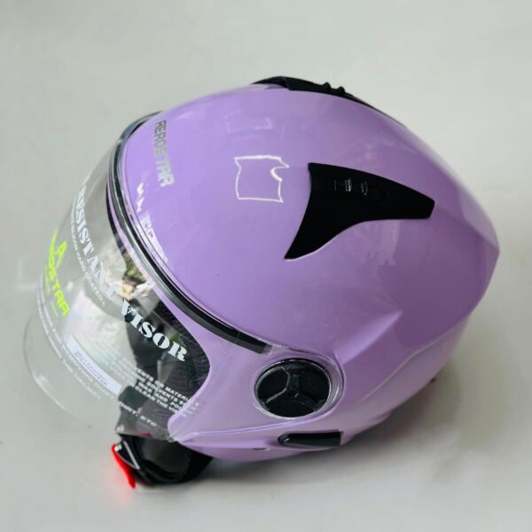Aerostar Beat Half Face Helmet – Light Purple