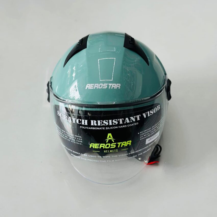 Aerostar Beat Half Face- Ice Green - Image 4