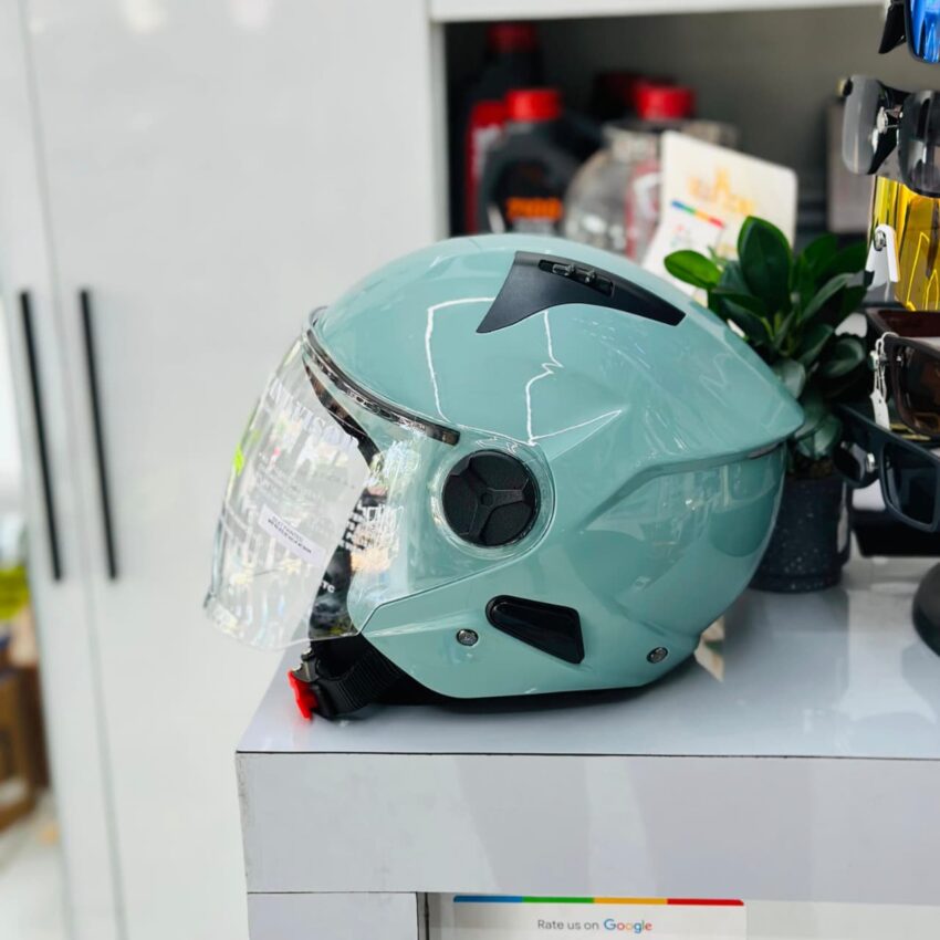 Aerostar Beat Half Face- Ice Green - Image 3