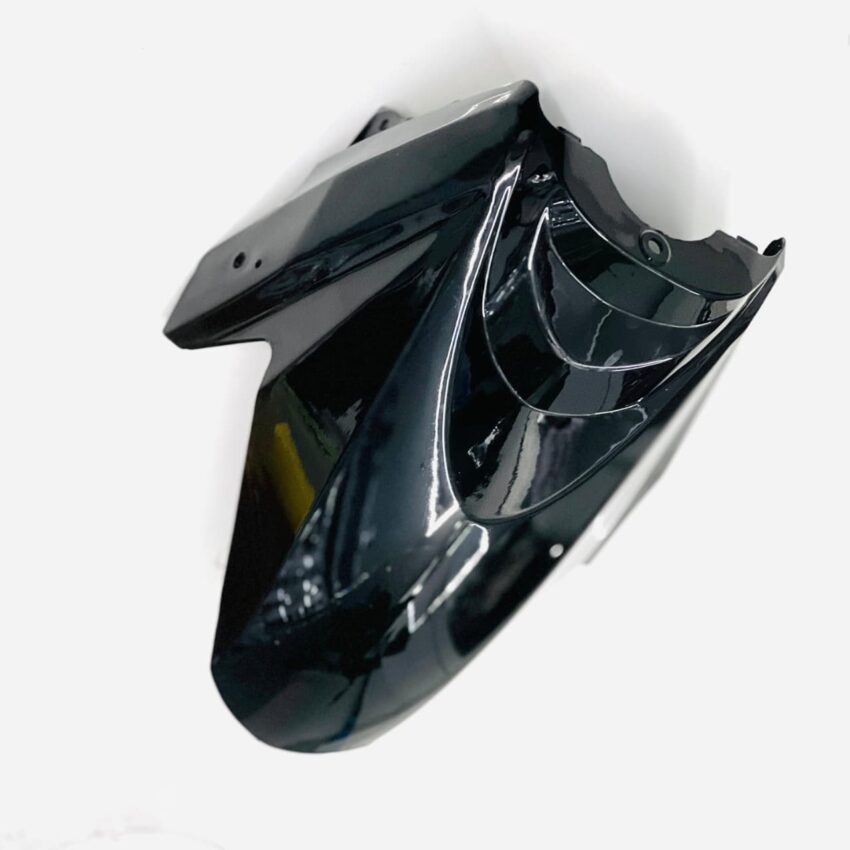 Front Body Guard for Honda Dio BS3/BS4 – Glossy Black - Image 2