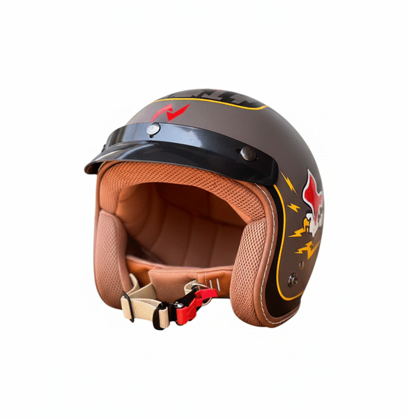 Nikko Jet Talon Chico Helmet – Matte Finish