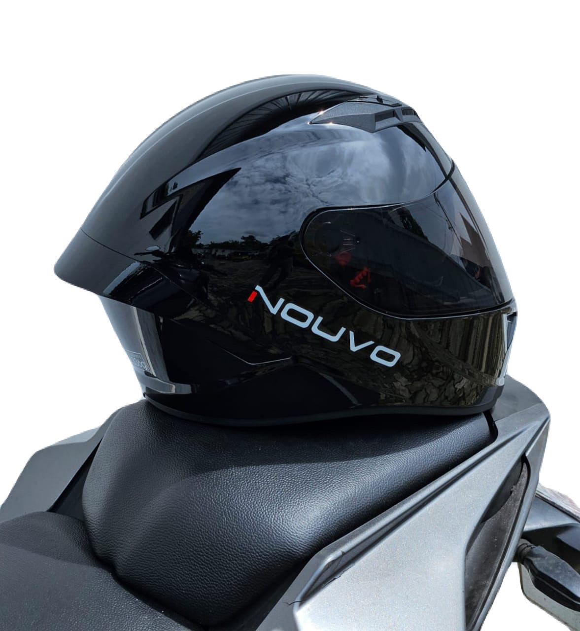 RIDEX NOUVO BLACK HELMET
