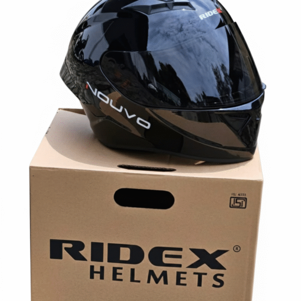 RIDEX NOUVO BLACK HELMET