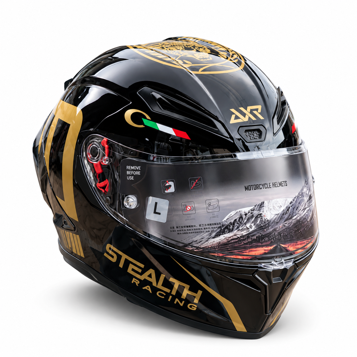 AXR Stealth Leopard Helmet - Image 5