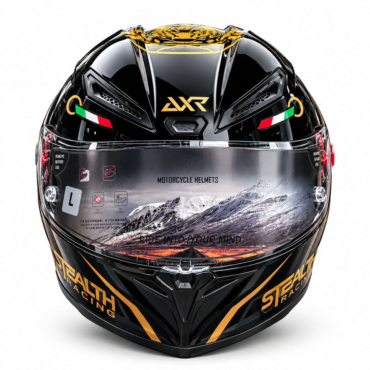 AXR Stealth Leopard Helmet - Image 3