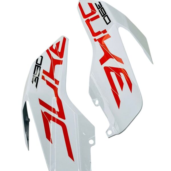 TANK COVER DUKE 390 BS4 WHITE