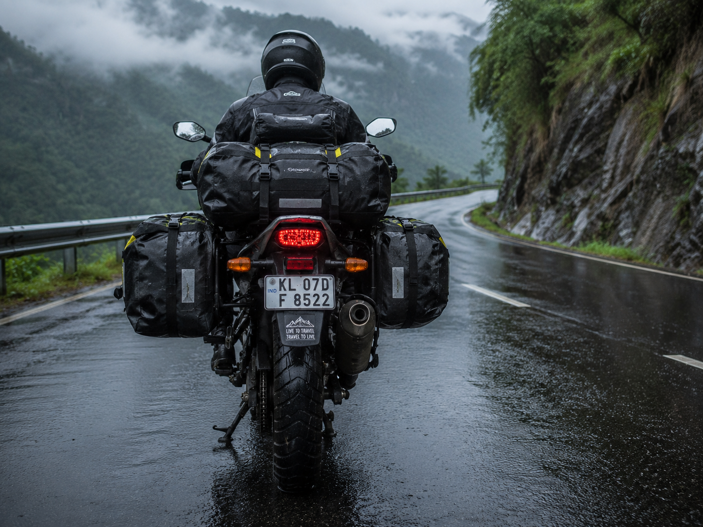 motorcycle luggage saddlebags for long rides