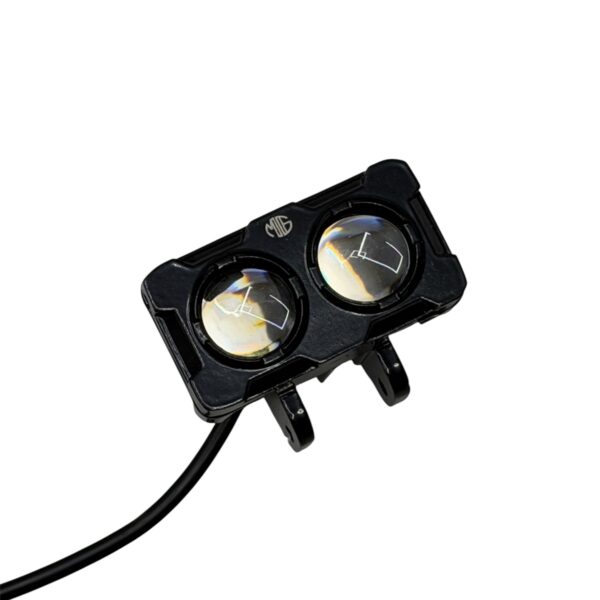 2 LED FOG LAMP YELLOW + WHITE