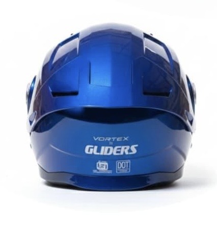 GLIDERS VORTEX FLIP-UP GLOSSY BLUE HELMET