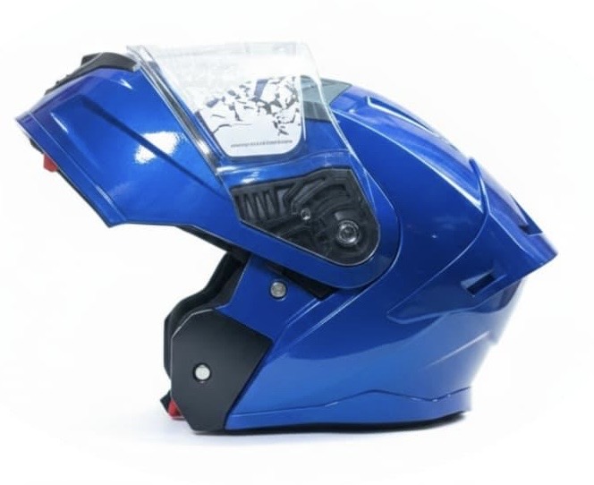 GLIDERS VORTEX FLIP-UP GLOSSY BLUE HELMET