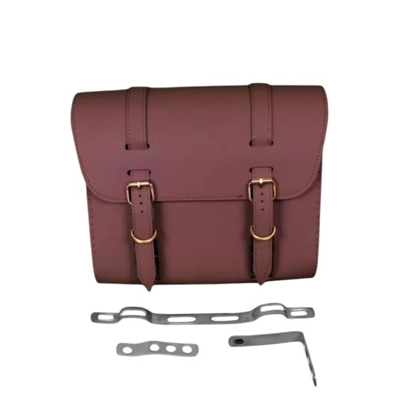 SIDE BAG FOR ROYAL ENFIELD BULLET BROWN