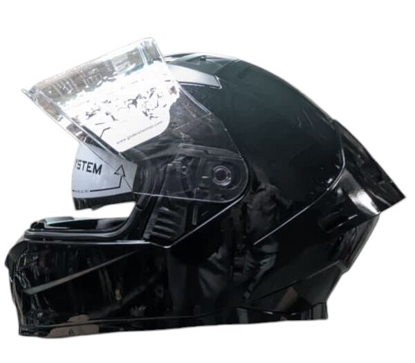 GLIDERS MTRIX DV GLOSSY BLACK HELMET