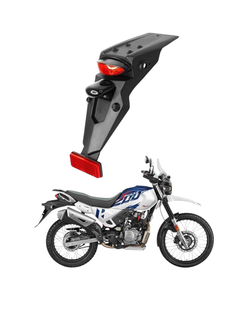 XPULSE TAIL TIDY WITH BRAKE LIGHT