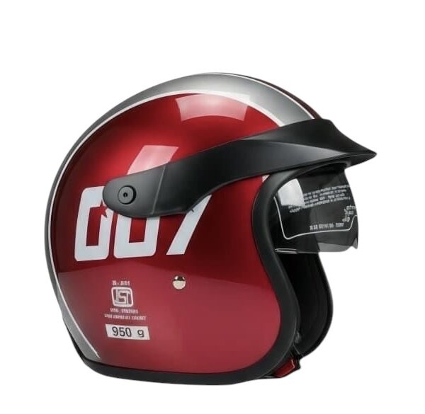 ERGO 007 INNER VISOR G.WINE RED/GREY HELMET