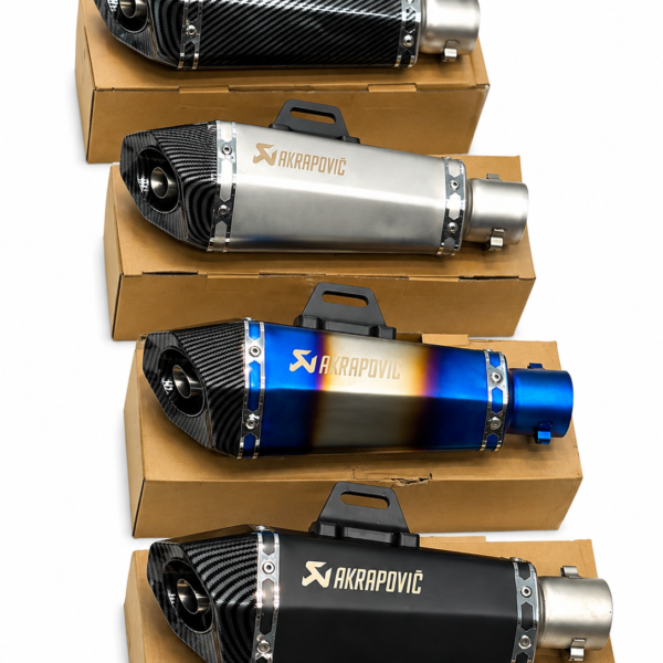 AKRAPOVIC HEXACUT SHORT EXHAUST