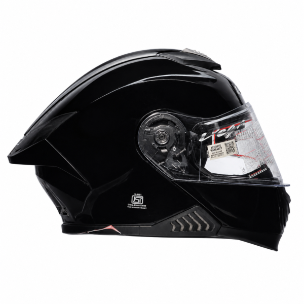 BOOLEAN DV SOLID BLACK HELMET