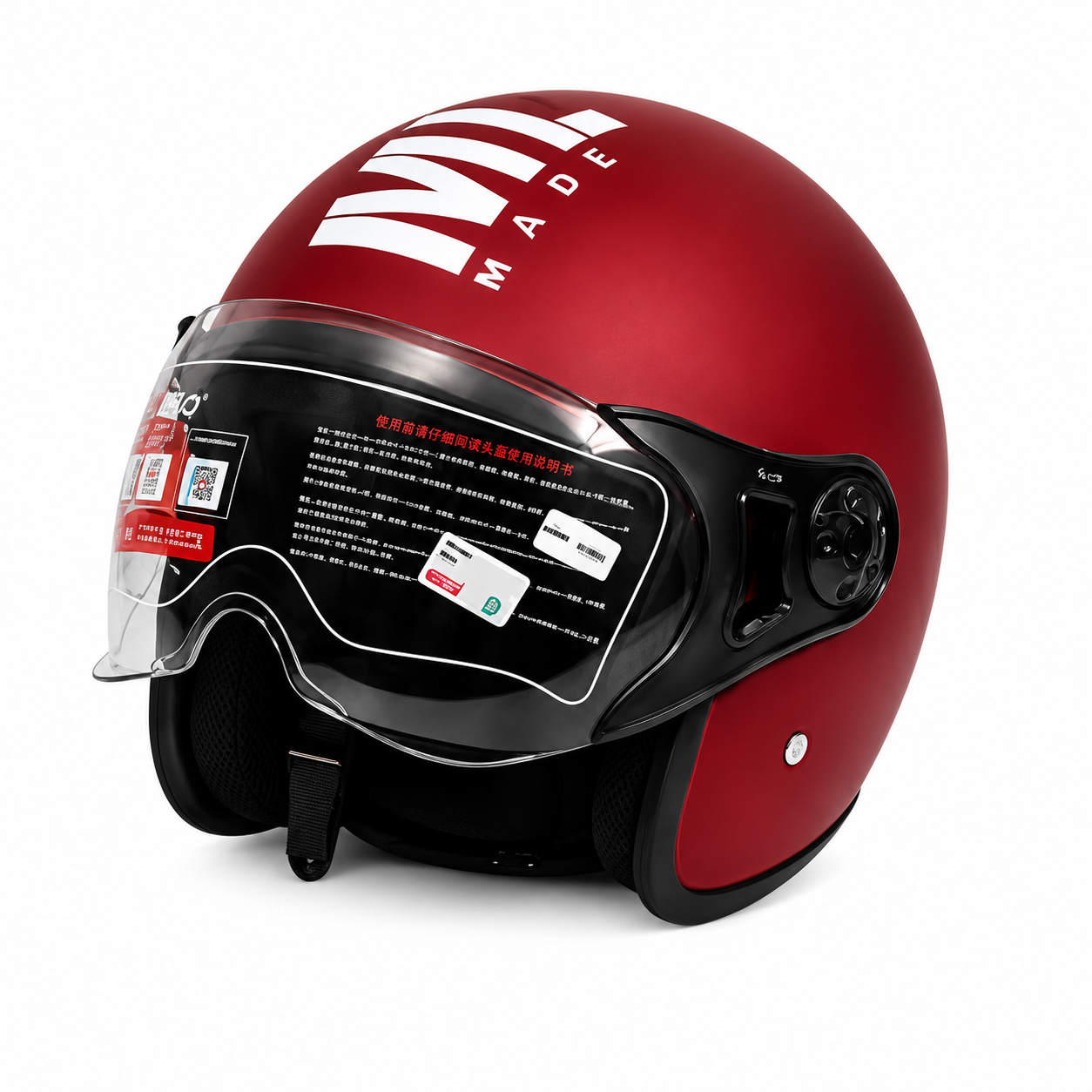 ERGO MLC PREMIUM MATTE OPEN FACE HELMET - Image 8