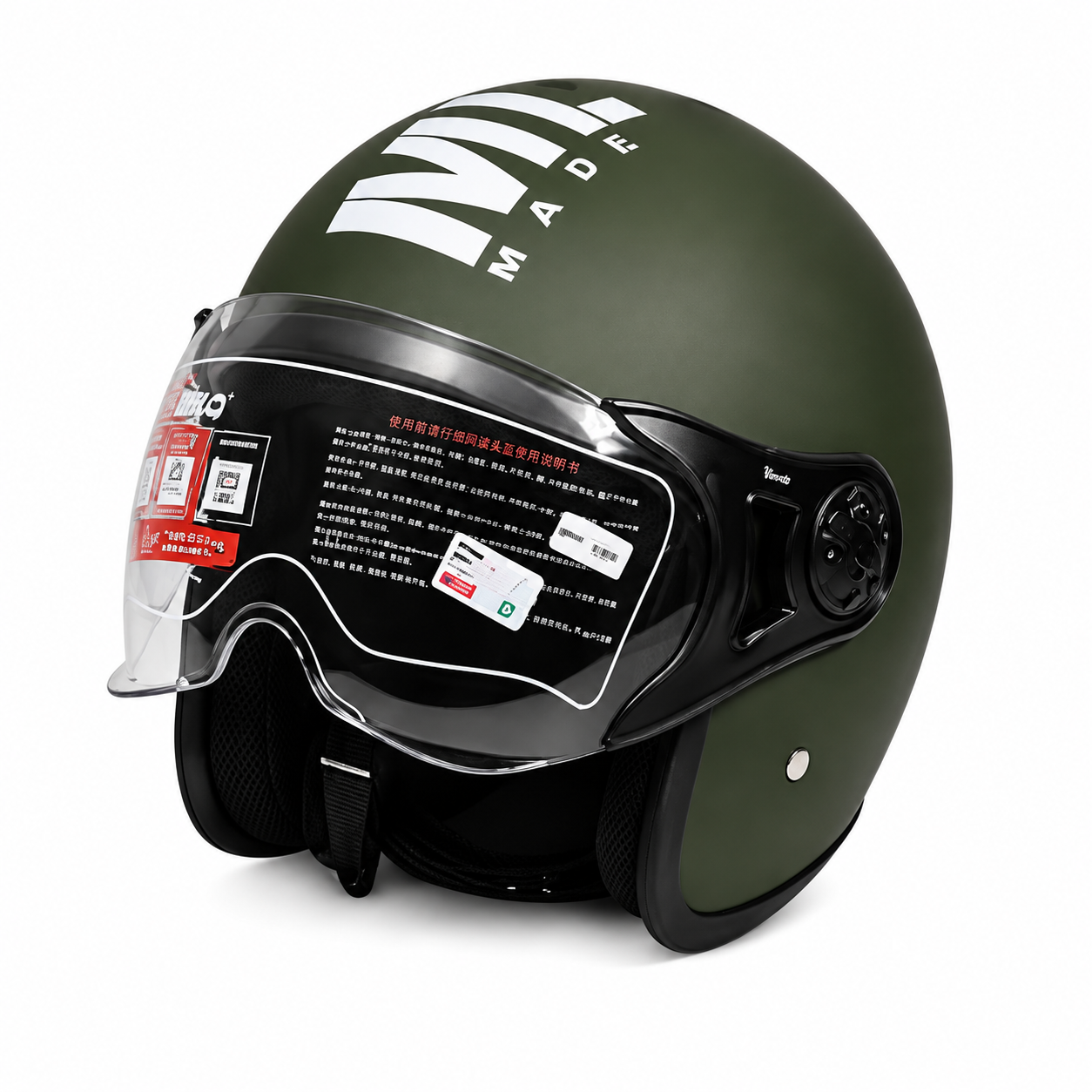 ERGO MLC PREMIUM MATTE OPEN FACE HELMET - Image 7