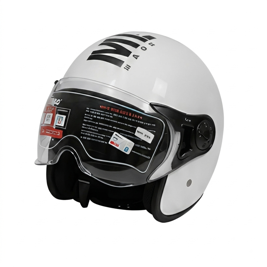 ERGO MLC PREMIUM MATTE OPEN FACE HELMET - Image 4