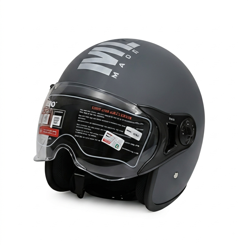 ERGO MLC PREMIUM MATTE OPEN FACE HELMET - Image 5