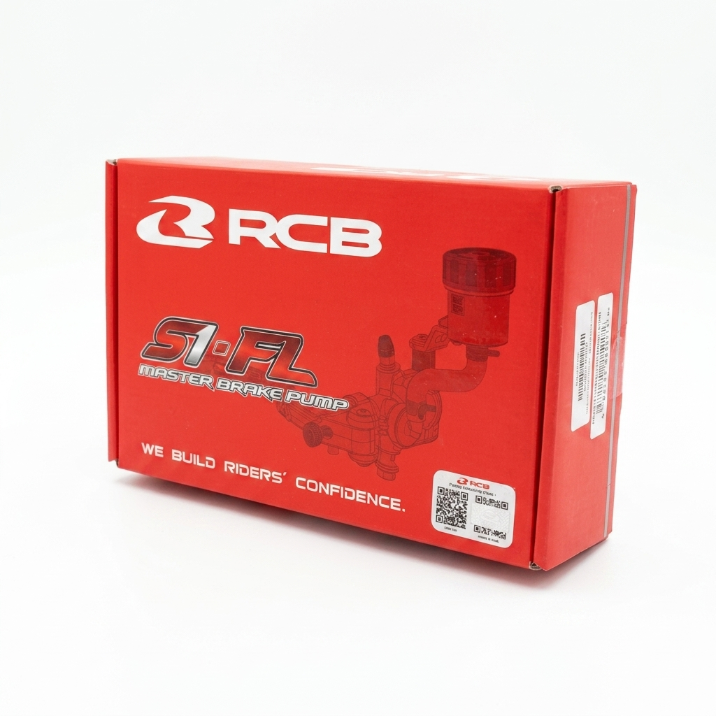 RCB BRAKE SET S1-FL 17MM BLACK - Image 2