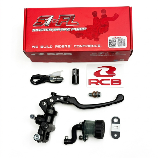 RCB BRAKE SET S1-FL 17MM BLACK
