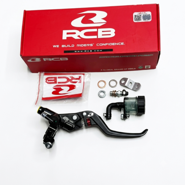 RCB MASTER BRAKE PUMP E4+ RH 15MM BLACK