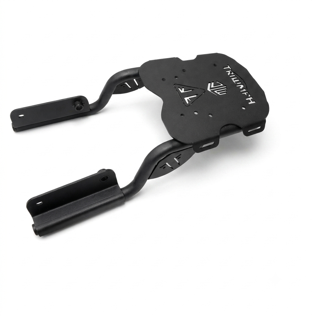 Triumph 400 Pipe Carrier with Plate