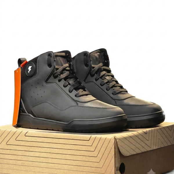 Clan Torque D3O Black Riding Shoes