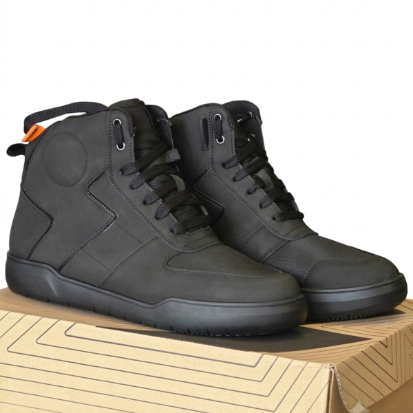 Clan Stealth D3O Black Riding Shoes