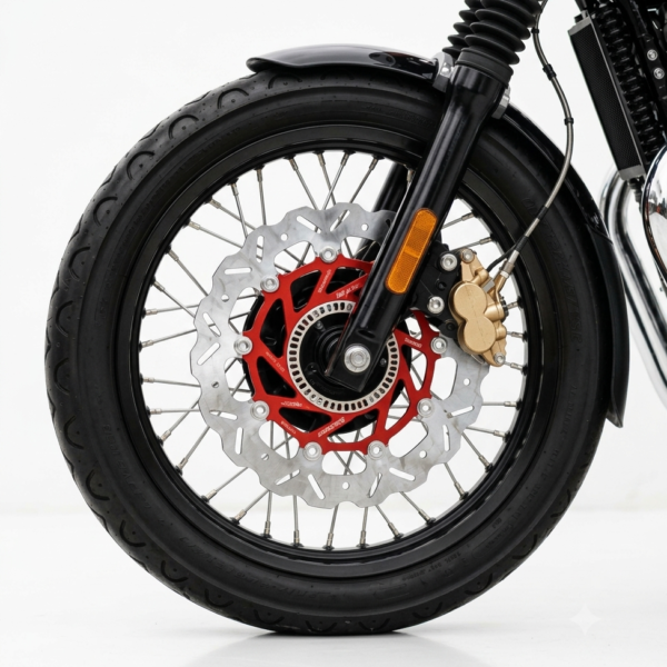 66BHP Venta 320mm Floating Brake Disc for Interceptor 650 / GT 650
