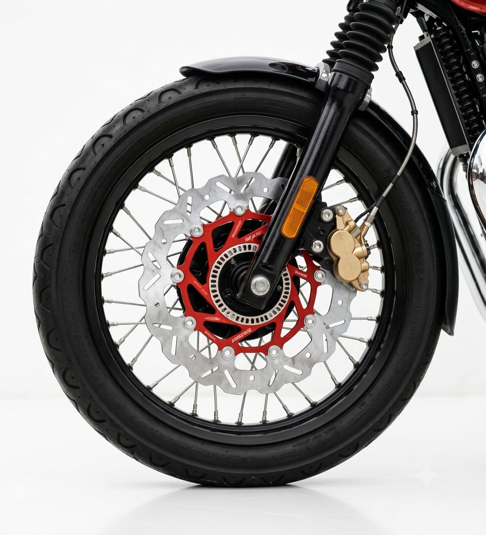 66BHP Venta 320mm Floating Brake Disc for Interceptor 650 / GT 650