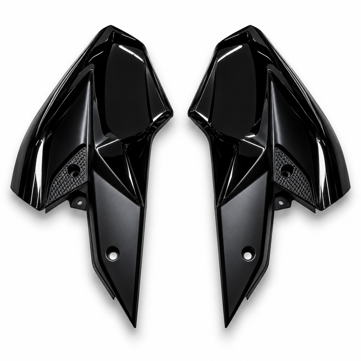 Tank Scoop Glossy Black for Bajaj Pulsar NS 200 / 160 / 125