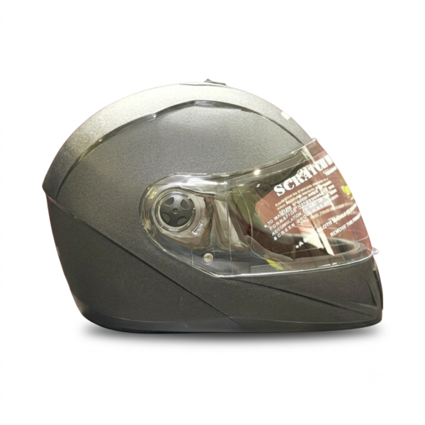 Aerostar Curvy Non-Painted Black Helmet