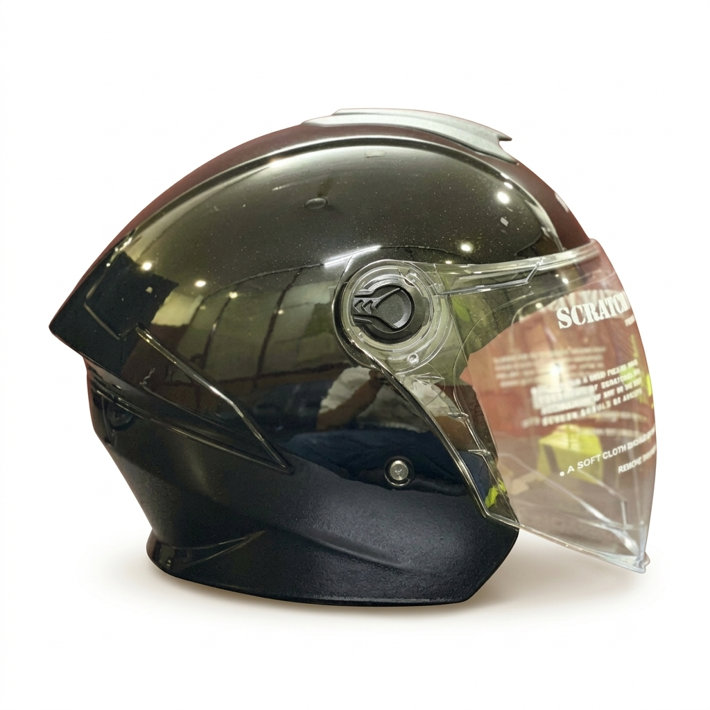 Aerostar Forza Glossy Black SV Helmet