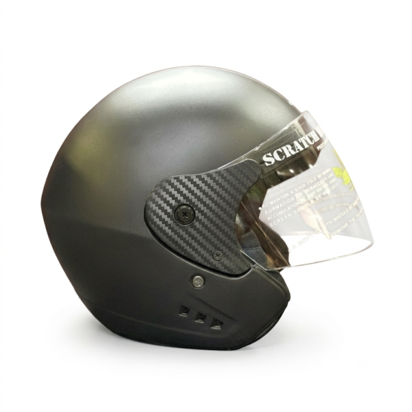 Aerostar Hit Non-Painted Black Helmet