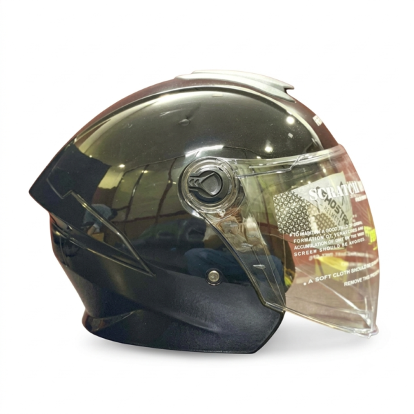 Aerostar Forza Glossy Black DV Helmet