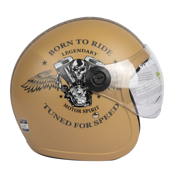 Aerostar Vino D1 Matte Desert Grey Helmet