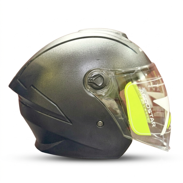 Aerostar Forza Non Painted SV Black Helmet