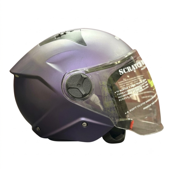 Aerostar Beat Matte Purple Helmet