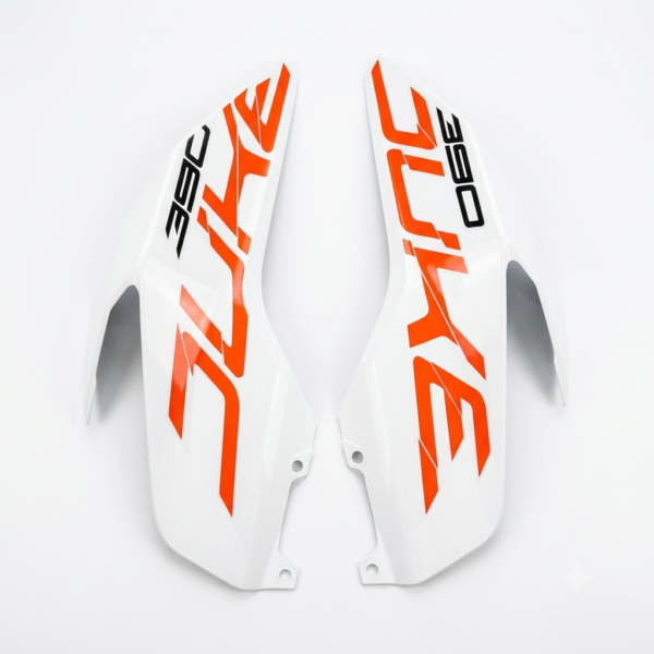 KTM Duke 390 BS4 Tank Cover White